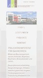 Mobile Screenshot of akp-baumanagement.de